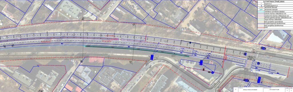 T. Narbuto g. rekonstrukcija (T. Narbuto g.) - Street - visualization
