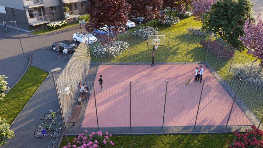 Green City 1 (Upeņu iela 19) - Multi apartment - visualization