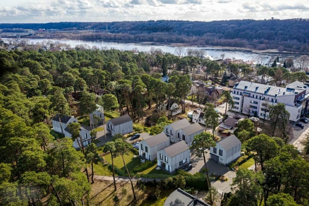 9 broliai (Gintaro g. 8A) - Private house community - visualization