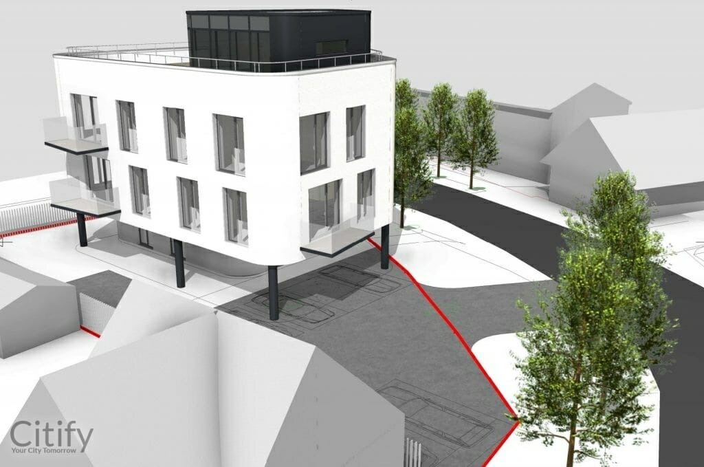 A. Mackevičiaus g. 126 (A. Mackevičiaus g. 126) - Multi apartment - visualization
