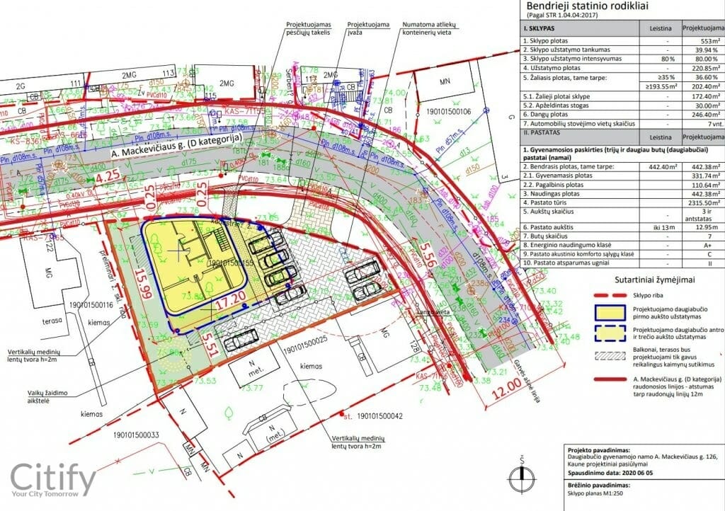 A. Mackevičiaus g. 126 (A. Mackevičiaus g. 126) - Multi apartment - visualization