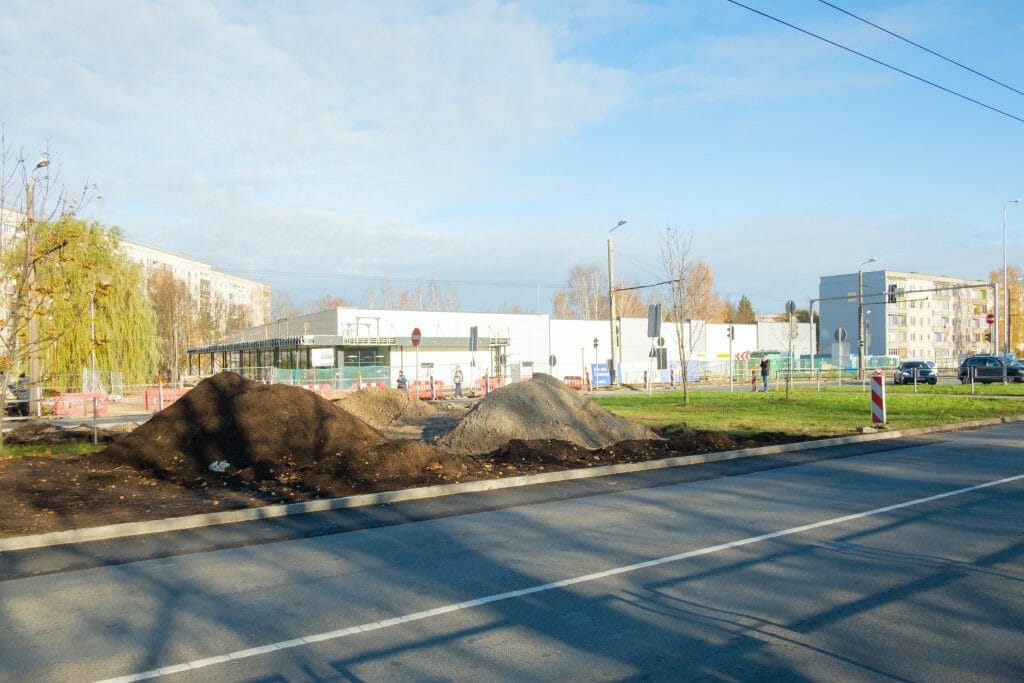 Lidl Dzelzavas iela (Dzelzavas iela 75B) - Maisto parduotuvė - statybų nuotraukos