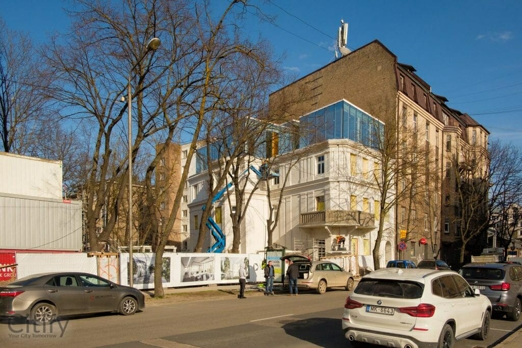 Hanzas biroji (Hanzas iela 2a) - Office center - construction photos