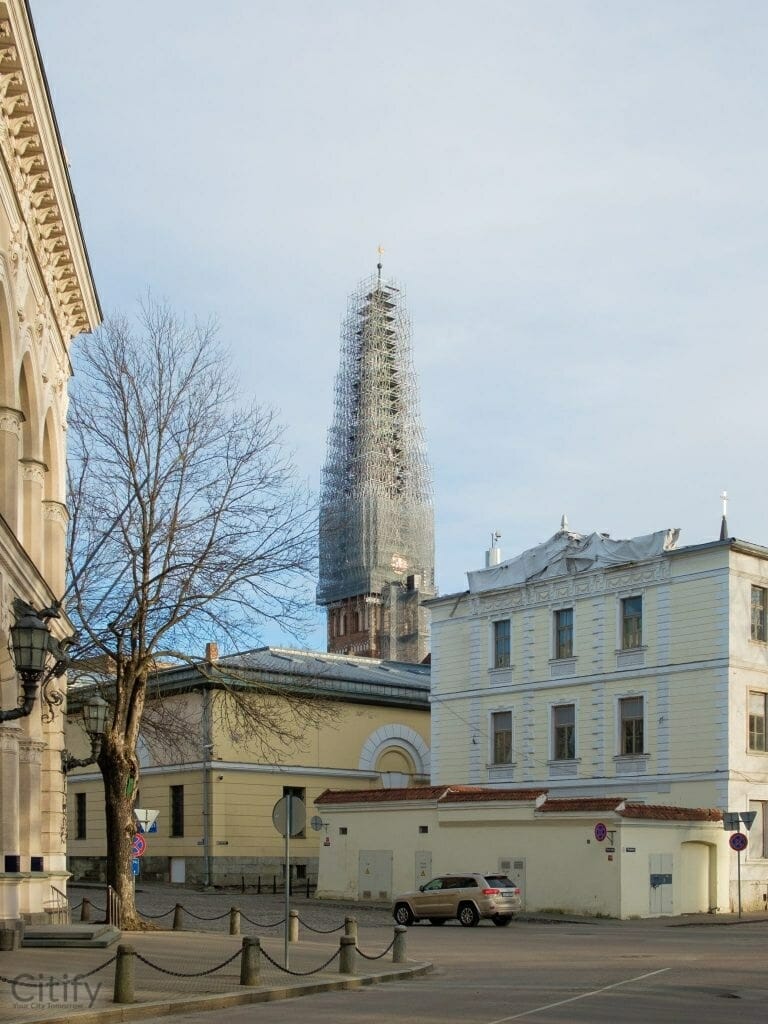 Sv. Jēkaba katedrāles torņa restaurācija (Jēkaba iela 9) - House of worship - construction photos