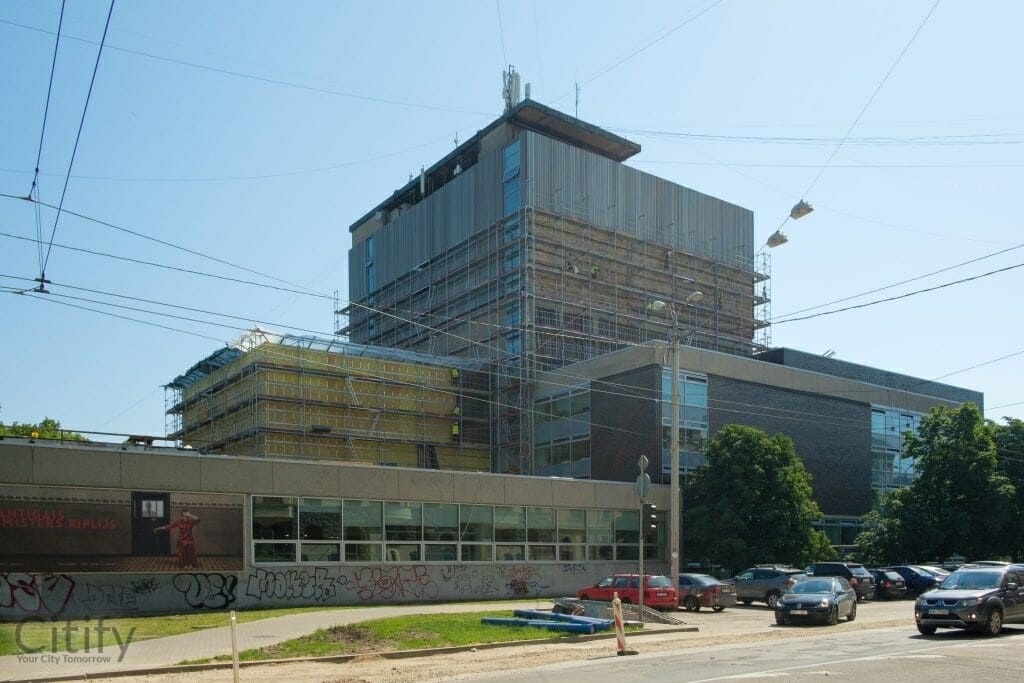 Dailes teātra energoefektivitātes paaugstināšana (Brīvības iela 75) - Kultūras centrs - būvdarbu attēli