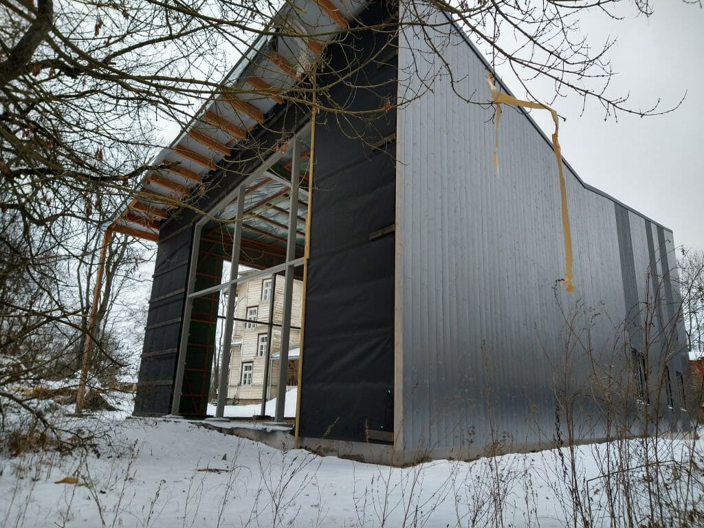 Fridriha Candera iela 1 (Fridriha Candera iela 1) - Office center - construction photos