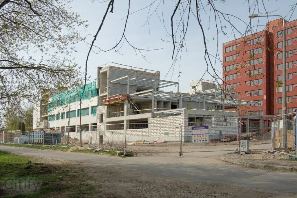 Augusta Deglava iela 41A (Augusta Deglava iela 41A) - Higher education - construction photos