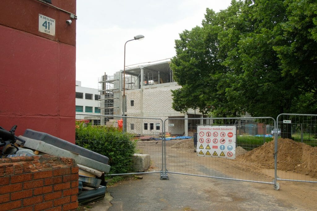 Augusta Deglava iela 41A (Augusta Deglava iela 41A) - Higher education - construction photos