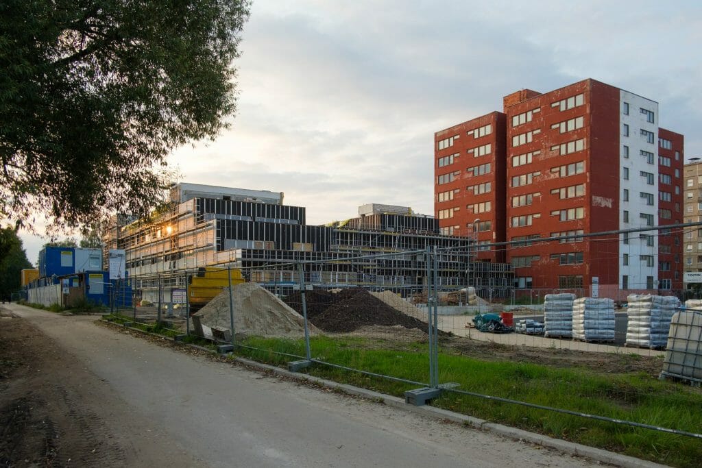 Augusta Deglava iela 41A (Augusta Deglava iela 41A) - Higher education - construction photos