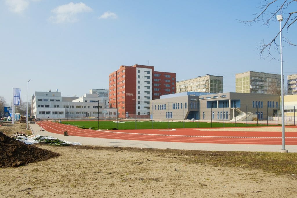 Augusta Deglava iela 41A (Augusta Deglava iela 41A) - Higher education - construction photos