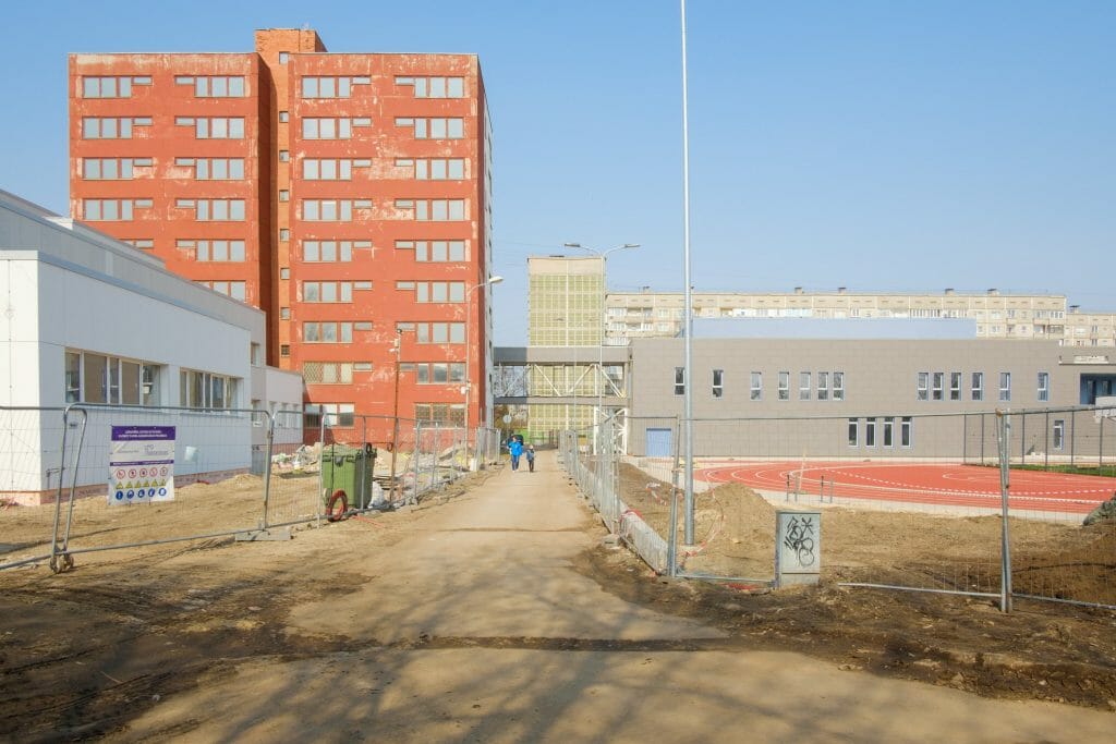Augusta Deglava iela 41A (Augusta Deglava iela 41A) - Higher education - construction photos