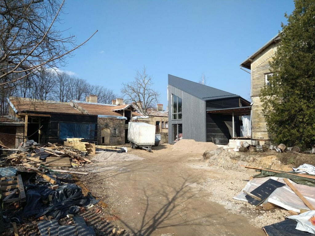 Fridriha Candera iela 1 (Fridriha Candera iela 1) - Office center - construction photos