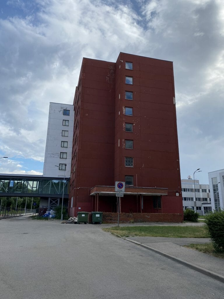 Rīgas Tūrisma un radošās industrijas tehnikuma dienesta viesnīca (Augusta Deglava iela 41B) - Co-living - construction photos