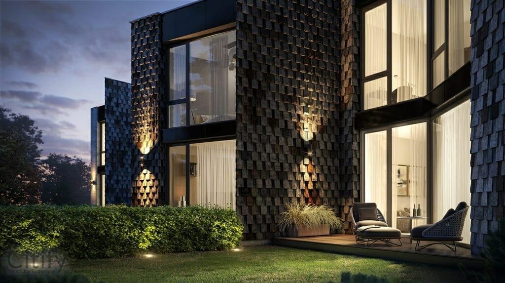 Duplex (Lygioji g. 19) - Row housing - visualization