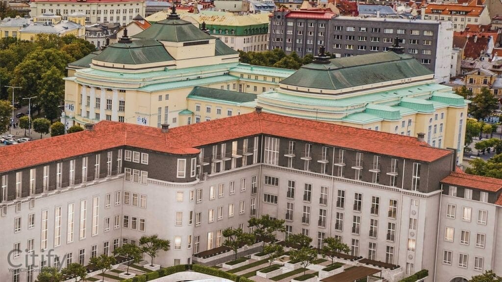 Teatri Maja Residents (Estonia pst 7 // Teatri väljak 1) - Multi apartment - visualization