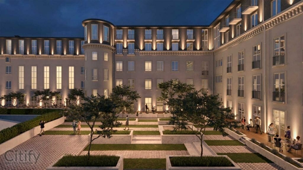 Teatri Maja Residents (Estonia pst 7 // Teatri väljak 1) - Multi apartment - visualization