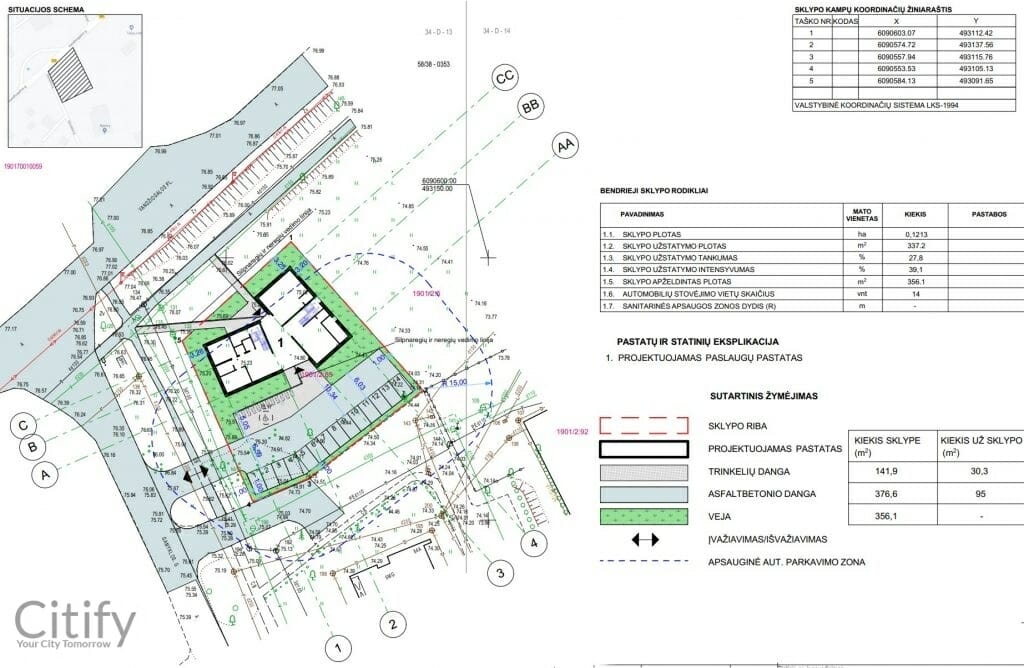 Odontologijos klinika Gamyklos g. 2 (Gamyklos g. 2) - Kita komercija - vizualizacija