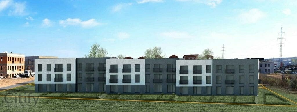 K. Čerbulėno g. 74 (K. Čerbulėno g. 74) - Multi apartment - visualization