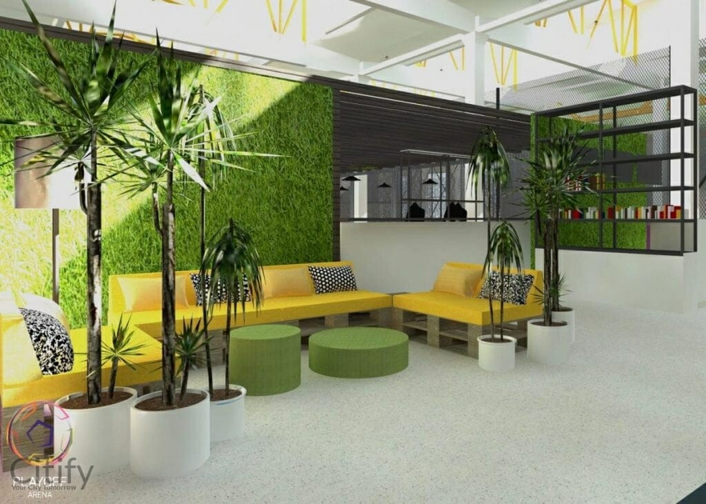 Playoff Arena (Kauguru iela 6) - Sports arena - visualization