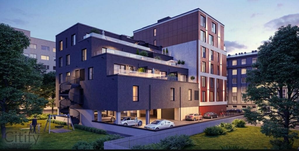 Cityzen (Kaupmehe 19) - Korterelamu - visuaalne