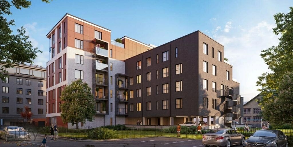 Cityzen (Kaupmehe 19) - Korterelamu - visuaalne