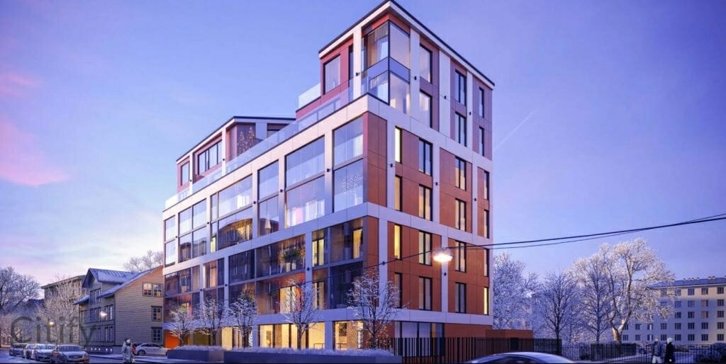 Cityzen (Kaupmehe 19) - Korterelamu - visuaalne