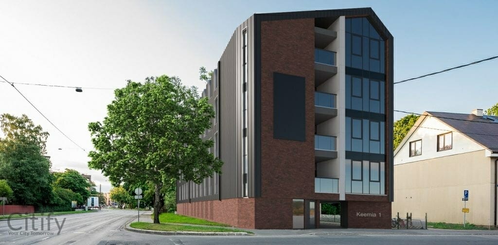 Keemia 1 (Keemia 1) - Office center - visualization