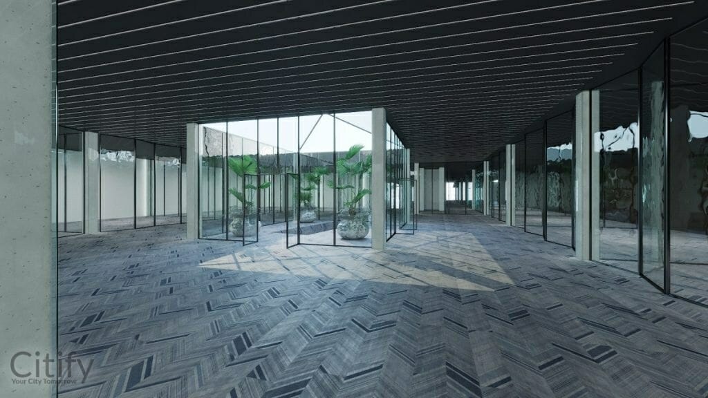 Atta Centre (Krasta iela 60) - Office center - visualization