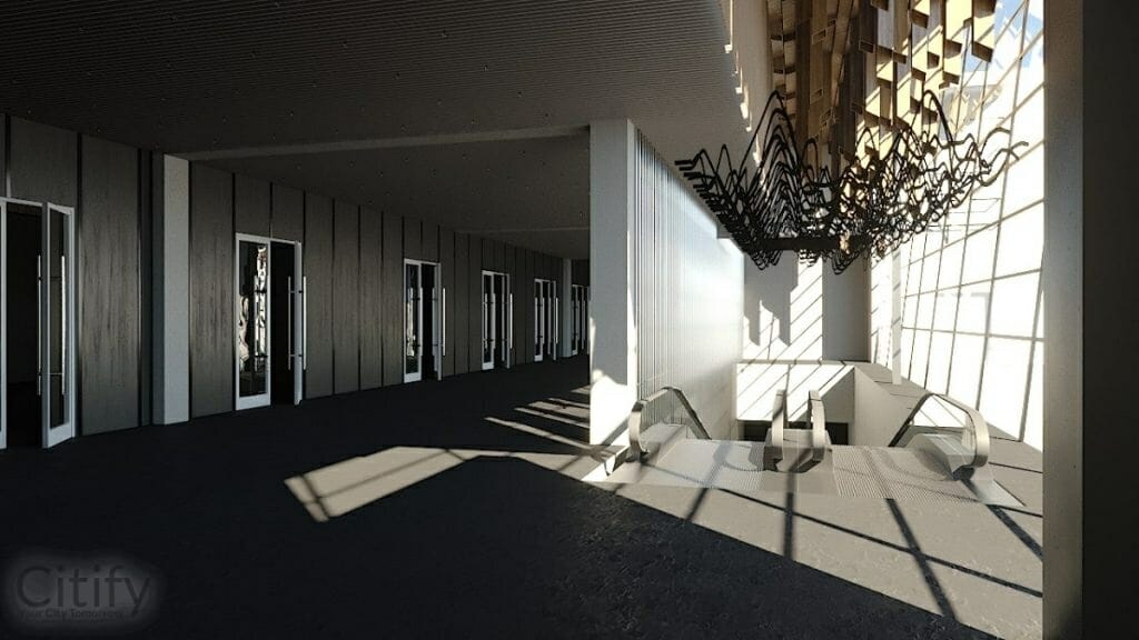 Atta Centre (Krasta iela 60) - Office center - visualization