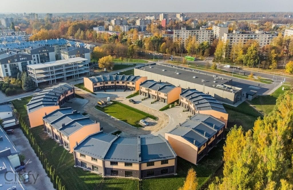 Krėvės namai (Pasimatymo aklg. 2) - Row housing - visualization