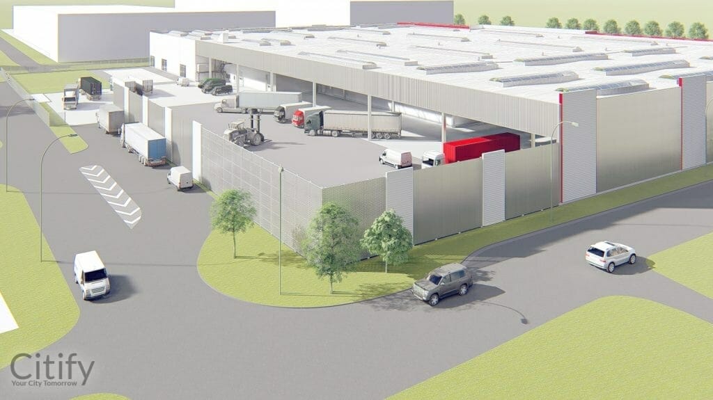 Depo Kurzemes prospekts (Kurzemes prospekts 3B) - Prekybos centras - vizualizacija