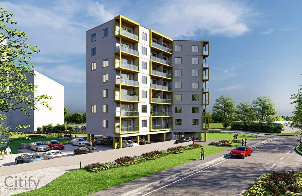 Liikuri 10A ( Liikuri 10a) - Daudzdzīvokļu nams - vizualizācija