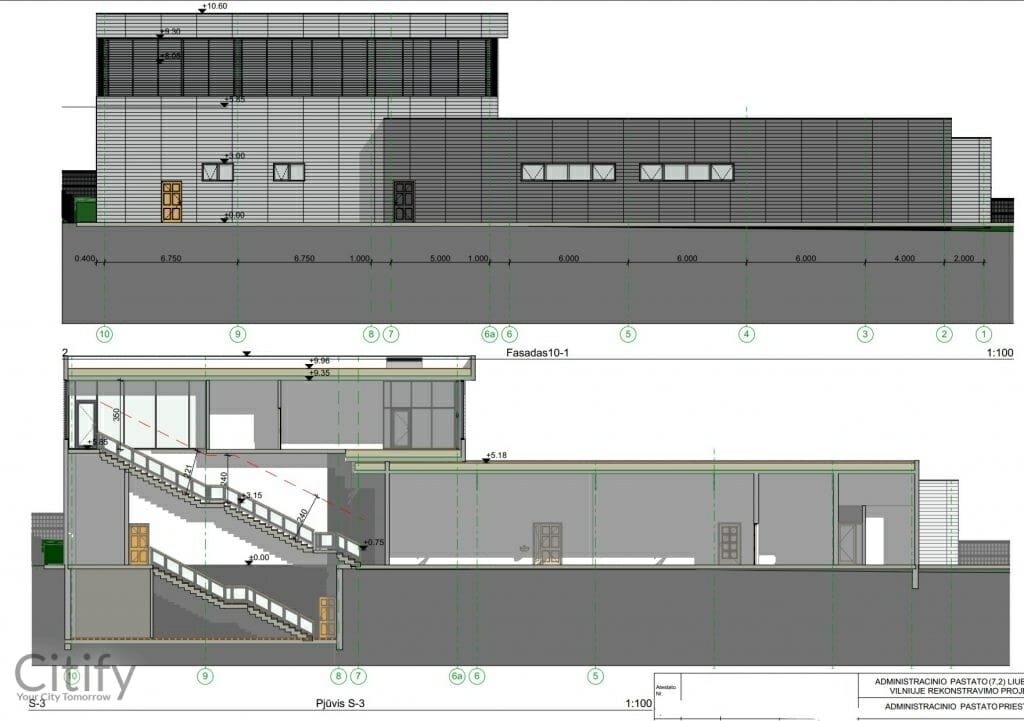 Liubčios g. 8 priestatas (Liubčios g. 8) - Office center - visualization