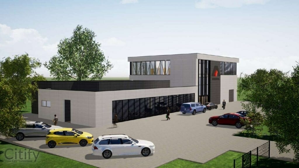 Liubčios g. 8 priestatas (Liubčios g. 8) - Office center - visualization