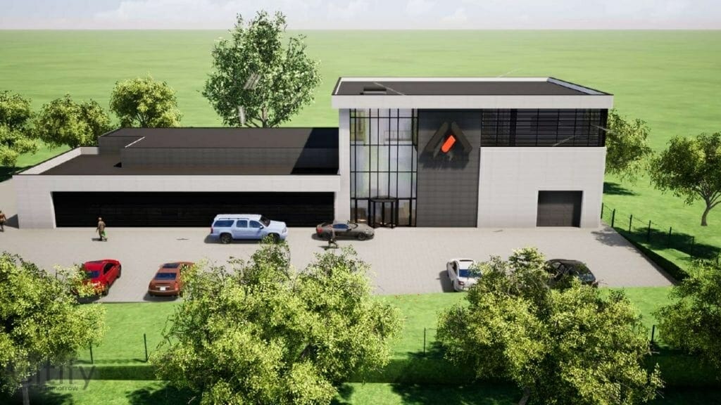 Liubčios g. 8 priestatas (Liubčios g. 8) - Office center - visualization