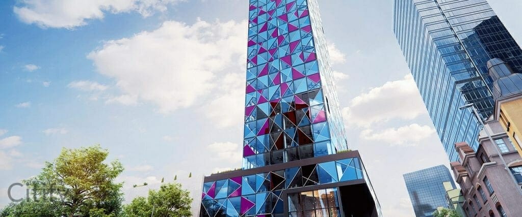 Skyon (Maakri 30) - Office center - visualization