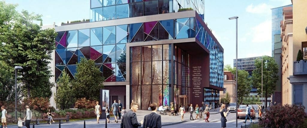 Skyon (Maakri 30) - Office center - visualization