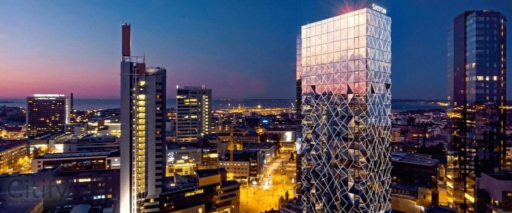 Skyon (Maakri 30) - Office center - visualization