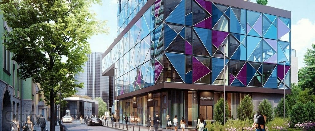 Skyon (Maakri 30) - Office center - visualization