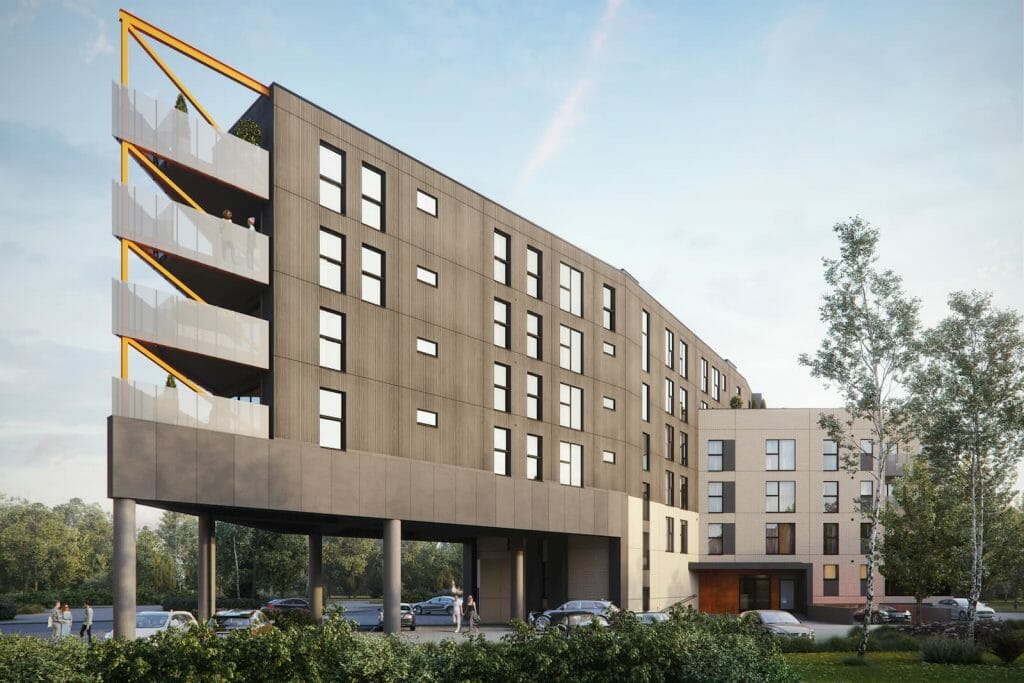 Uus-Hollandi elurajoon (Madalmaa 1) (Madalmaa 1) - Daugiabutis - vizualizacija