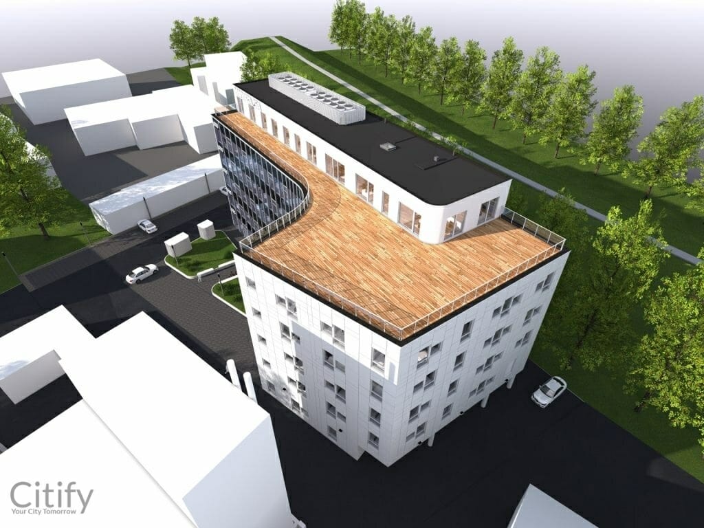 Madara 25a (Madara 25a) - Office center - visualization