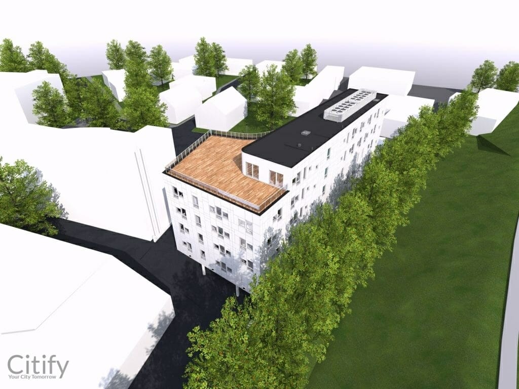 Madara 25a (Madara 25a) - Office center - visualization