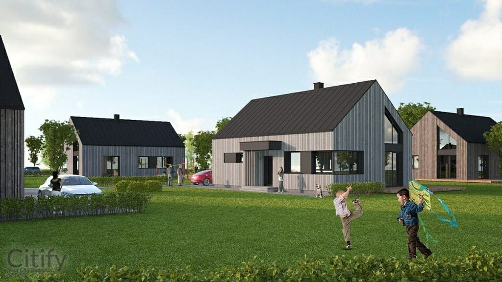 Miesto rezidencija (Jurgio Radvilos g., Vyskupo Andriaus g.) - Land plots - visualization