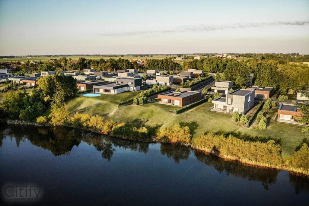 NOA namai (Perkūno al., Pūgos al., Kaitros al., Vandenio al.) - Private house community - visualization