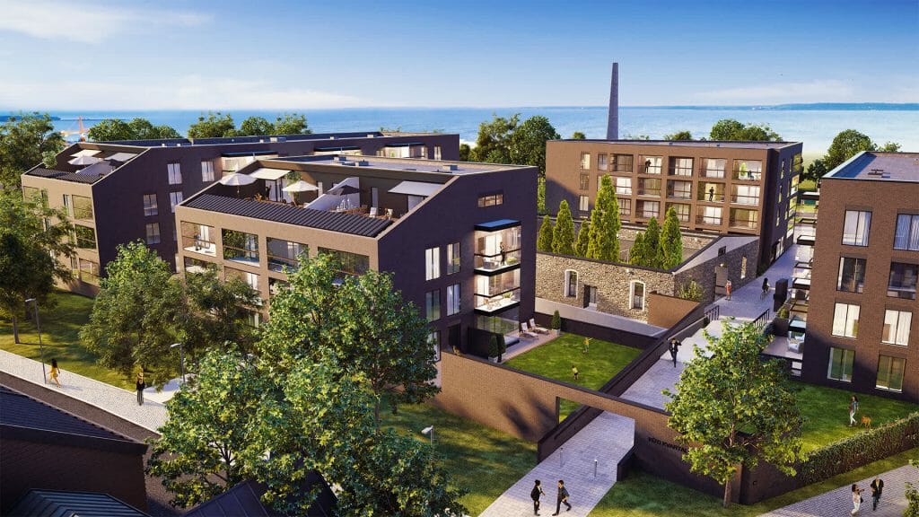 Küti kvartal (Oda 2, 4) (Oda 2, 4) - Multi apartment - visualization