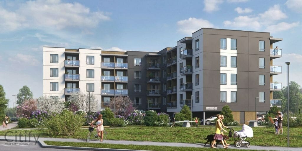 Lahekalda kvartal (Paekalda 22, 24, 24a) (Paekalda 22, 24, 24a) - Korterelamu - visuaalne