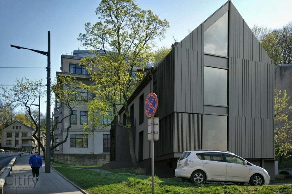 Parodos g. 20 (Parodos g. 20) - Row housing - visualization