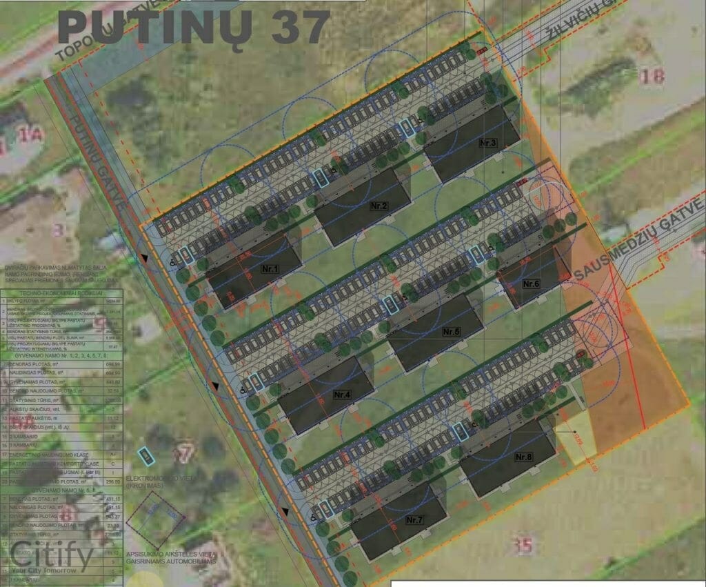 Putinų g. 37 (Putinų g. 37) - Daugiabutis - vizualizacija