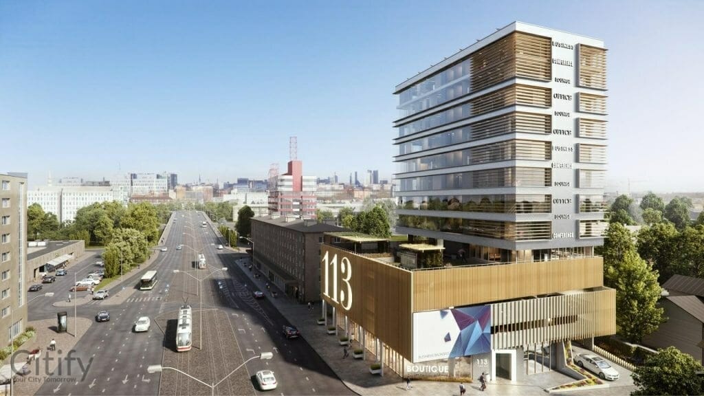 Büroo113 (Pärnu mnt 113) - Büroohoone - visuaalne