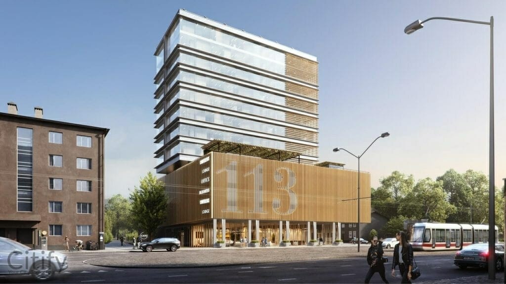 Büroo113 (Pärnu mnt 113) - Büroohoone - visuaalne